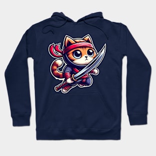 Ninja cat Hoodie